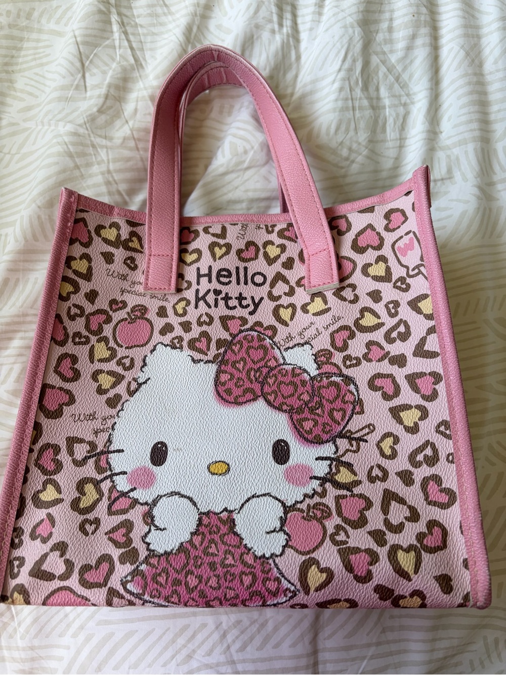 Hello Kitty Pink Tote Purse